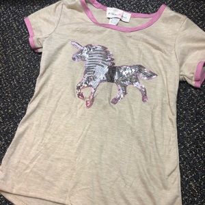 Get sequin girls tee